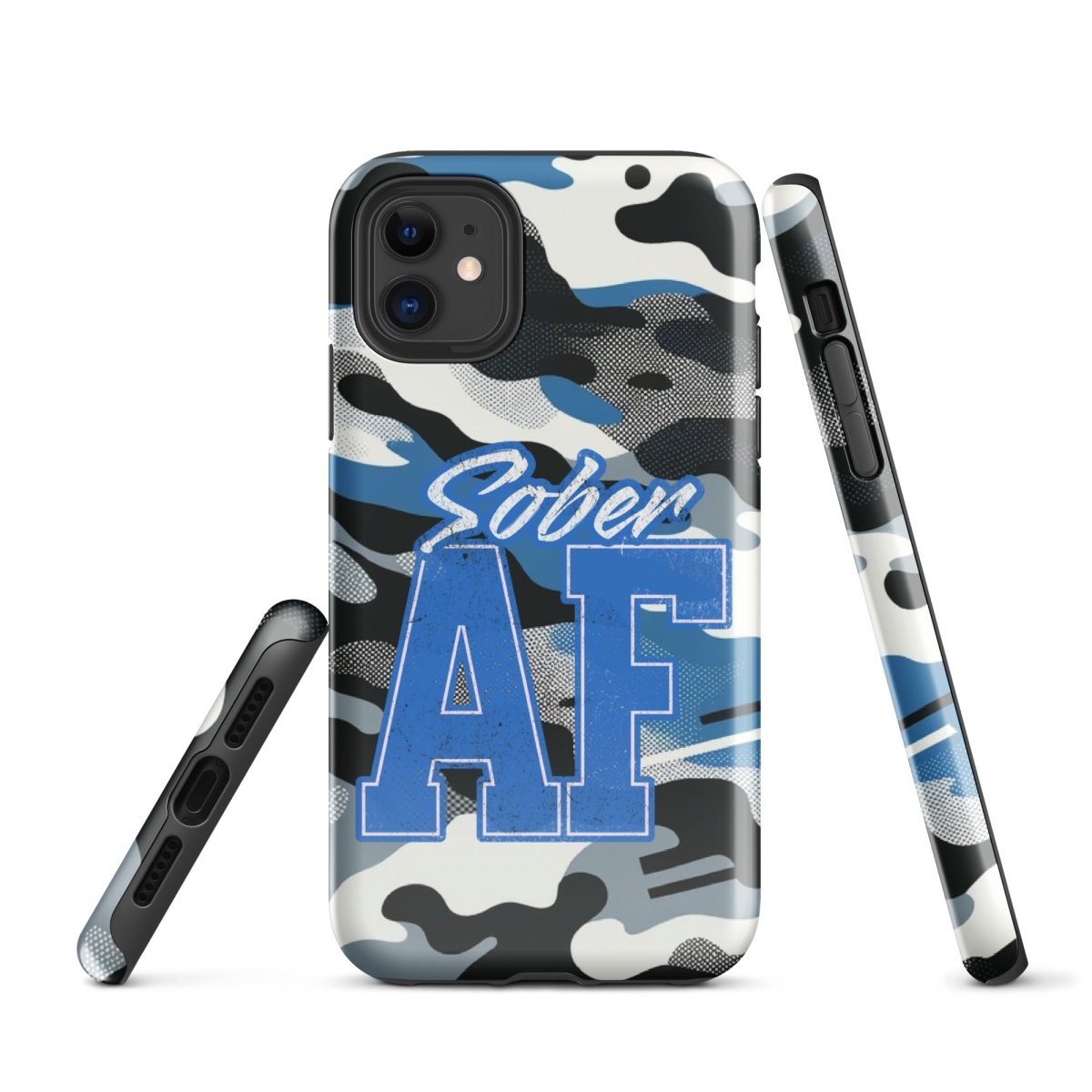 Durable Camouflage iPhone Tough Case - Shockproof & Scratch-Resistant Protective Cover for Outdoor Adventures, Hiking, and Daily Use