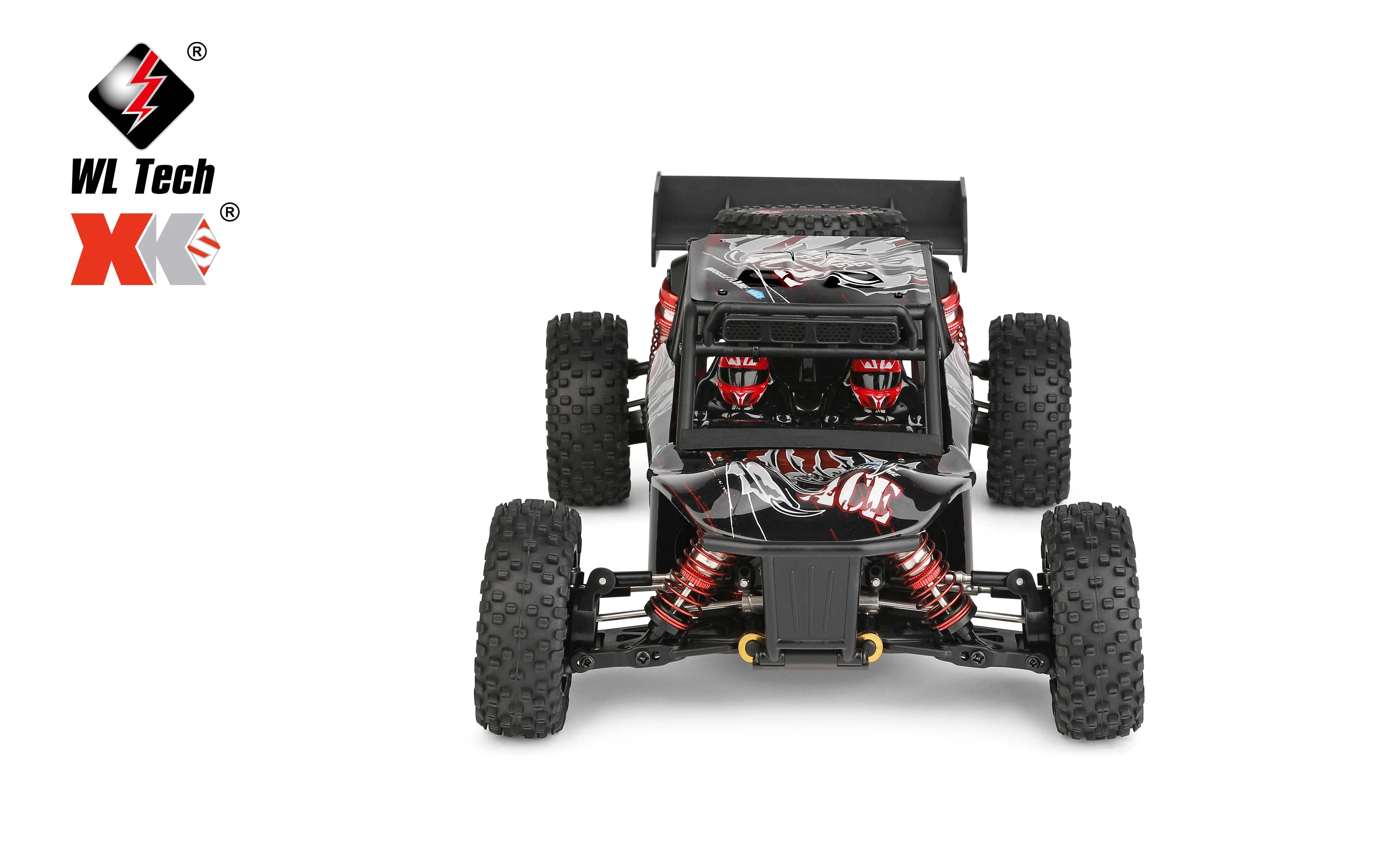 WLtoys 124016 V2 1/12 Scale 2845 4300KV Brushless Motor RC Car - High Speed Remote Control Off-Road Vehicle for Adults & Kids, Perfect for Backyard Racing, Drifting and Outdoor Adventure