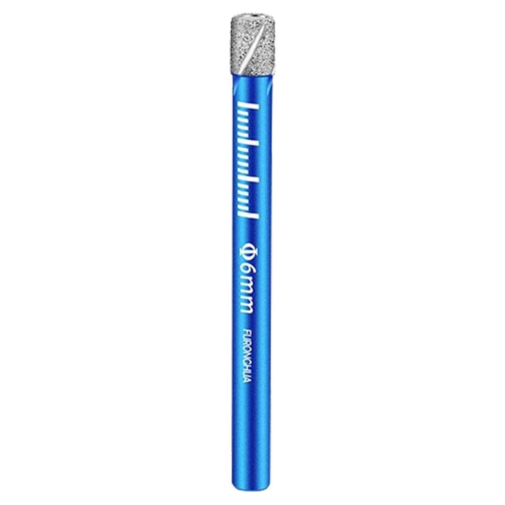 Awakingdemi Brazed Diamond Dry Drill Bits Hole Saw Cutter for Granite, Marble, Tile - 6mm | Perfect for Stone, Ceramic & Glass Cutting | DIY Home Renovation & Professional Construction Projects