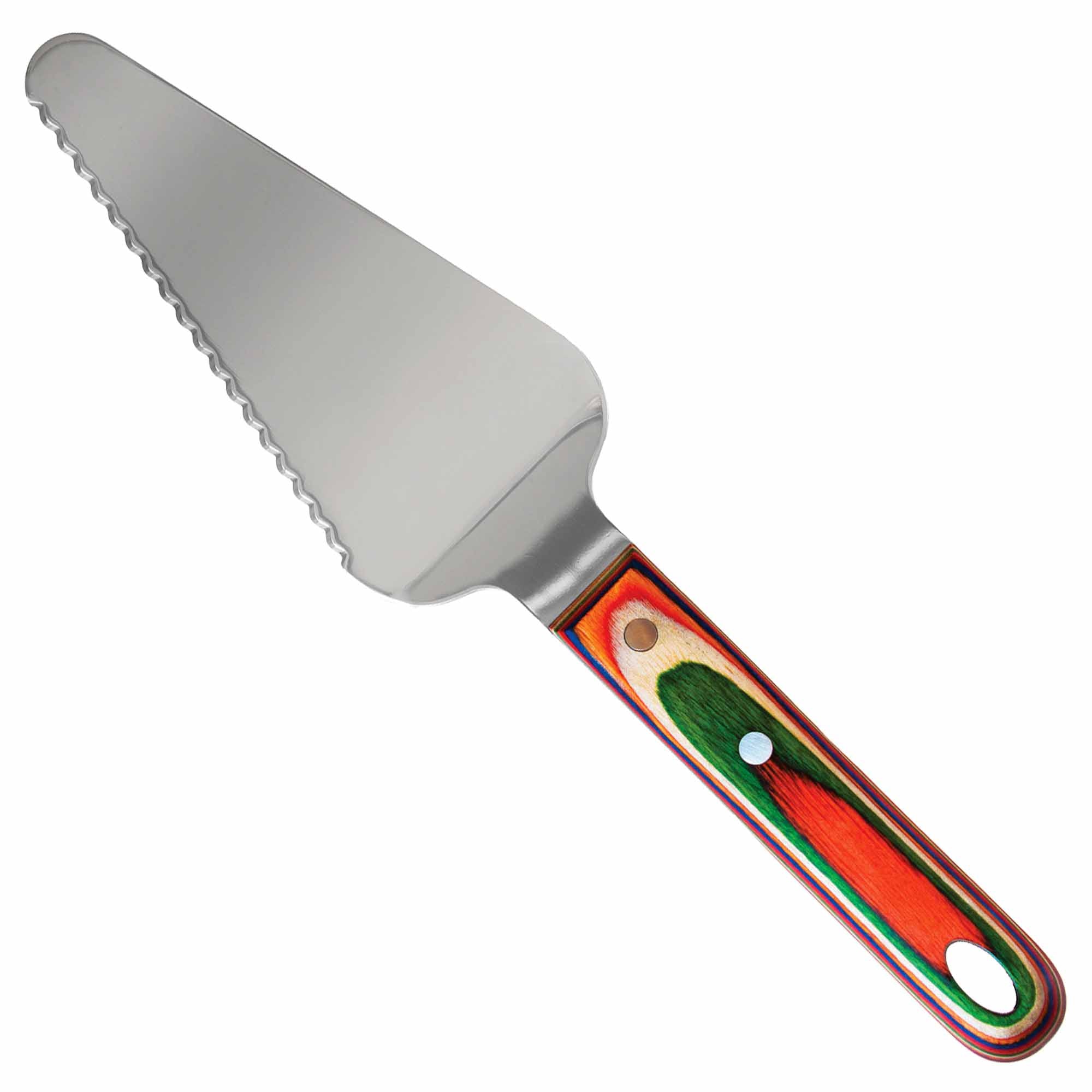 Baltique® Marrakesh Collection Stainless Steel Cake & Pie Server - Elegant Dessert Serving Utensil for Weddings, Parties & Holiday Gatherings