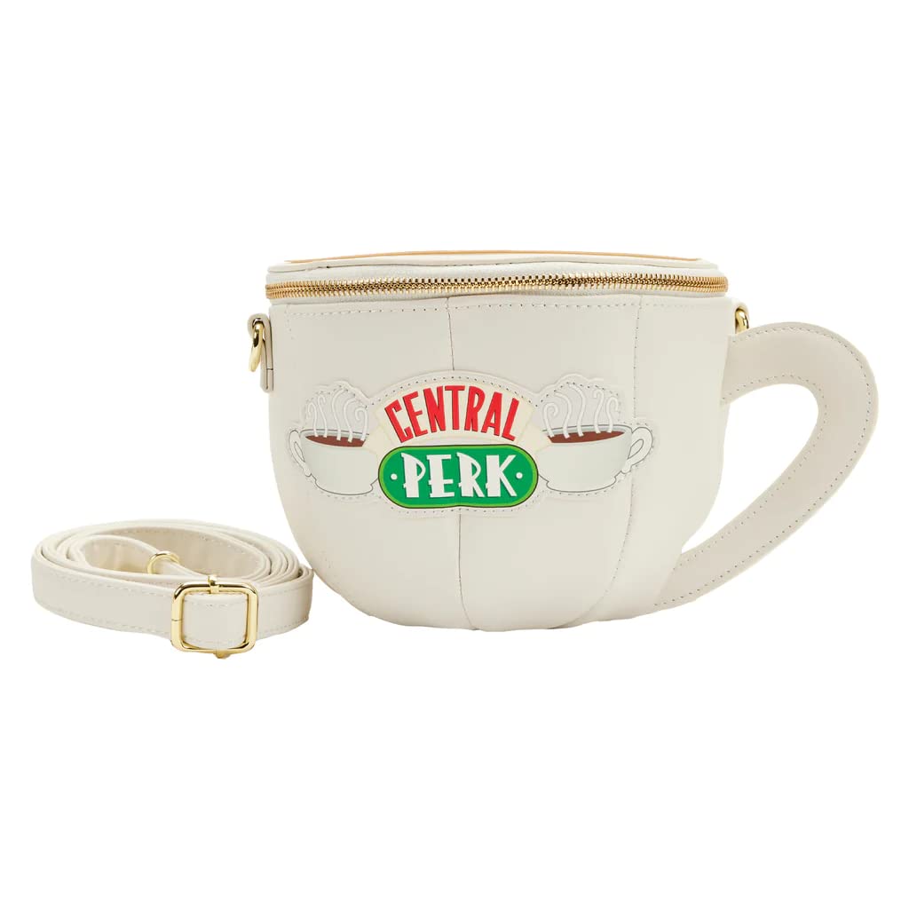 Loungefly Friends Central Perk Mug Crossbody Bag - Official TV Show Merchandise for Fans | Perfect for Cosplay, Conventions & Everyday Use