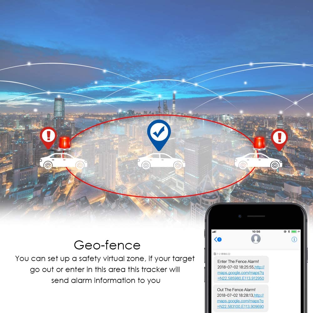 TK915 GPS Tracker for Vehicles - 10000mAh Real-Time Car Tracker with Strong Magnets, 120 Days Standby & Waterproof | Free Tracking App | Perfect for Fleet Management, Teen Driver Monitoring & Anti-Theft Protection