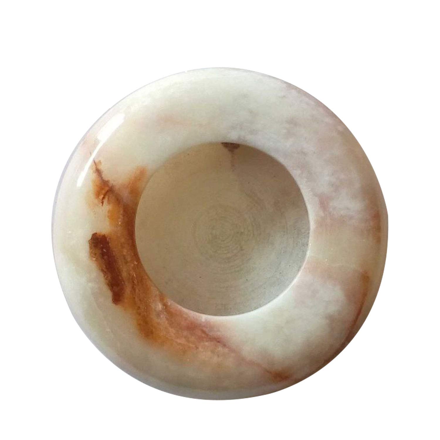 Handmade Onyx Marble Ashtray - Premium Indoor Cigarette & Cigar Ash Holder - Award-Winning Indian Artisan Crafted - Perfect Home Decor & Unique Gift Idea for Smokers - Ideal for Living Room, Office, or Smoking Lounge