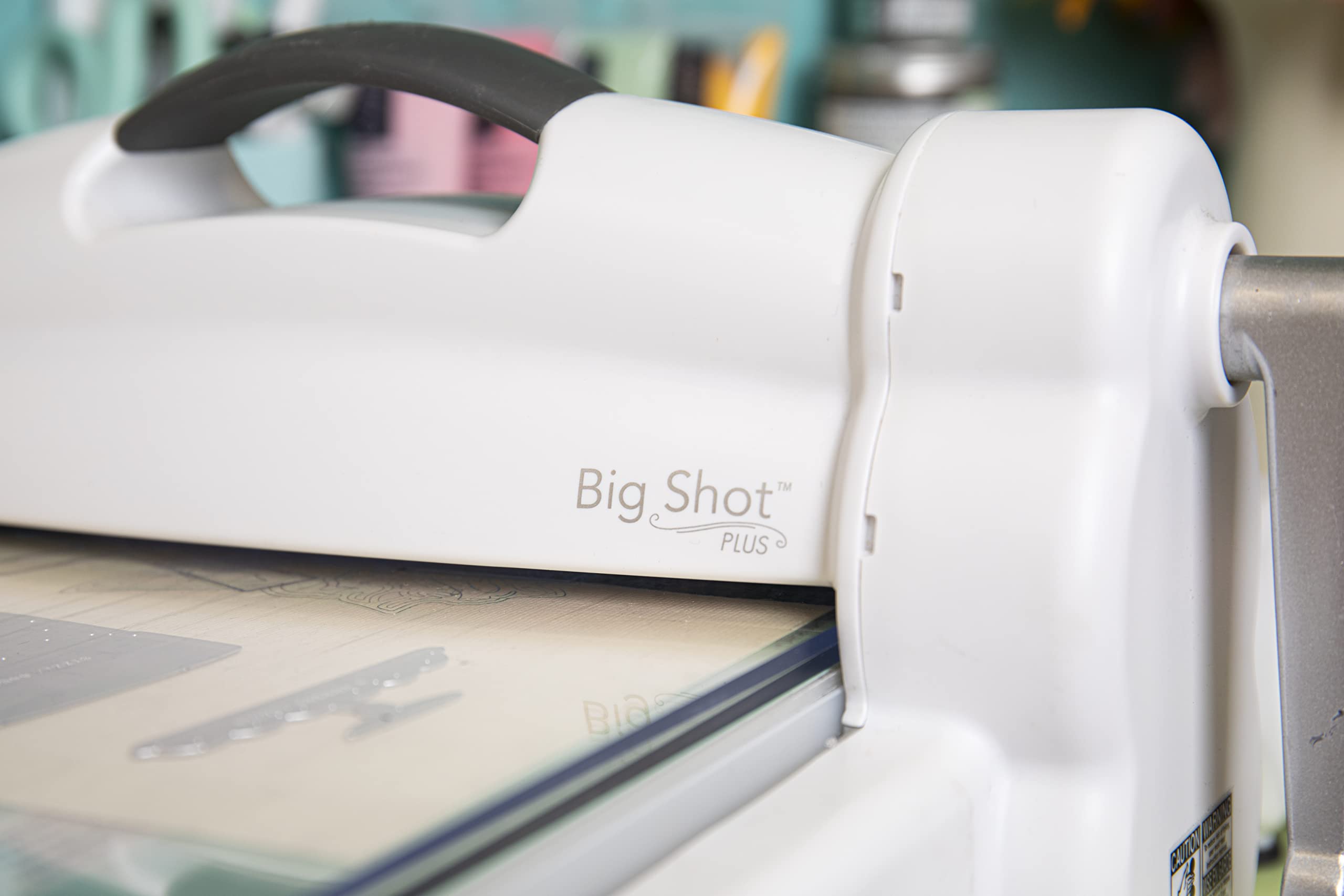 Sizzix Big Shot Plus Die Cutting Machine - Perfect for Scrapbooking, Card Making & DIY Crafts | Compatible with Thin Dies & Embossing Folders