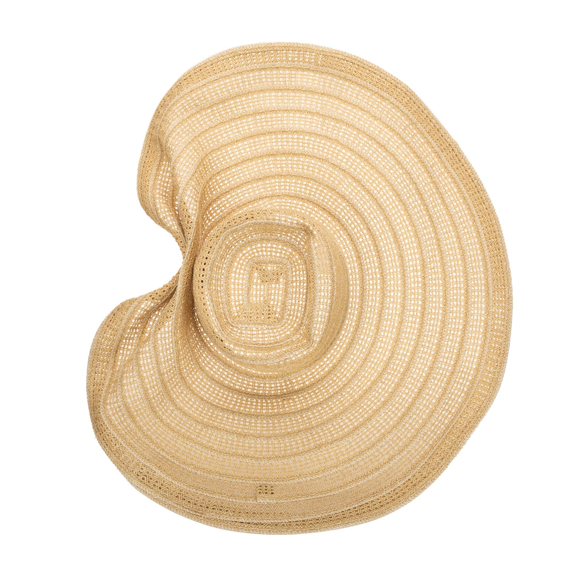 Dune Women's Wide Brim Round Crown Floppy Sun Hat - Stylish UV Protection Summer Beach Hat for Outdoor Activities, Travel & Vacations