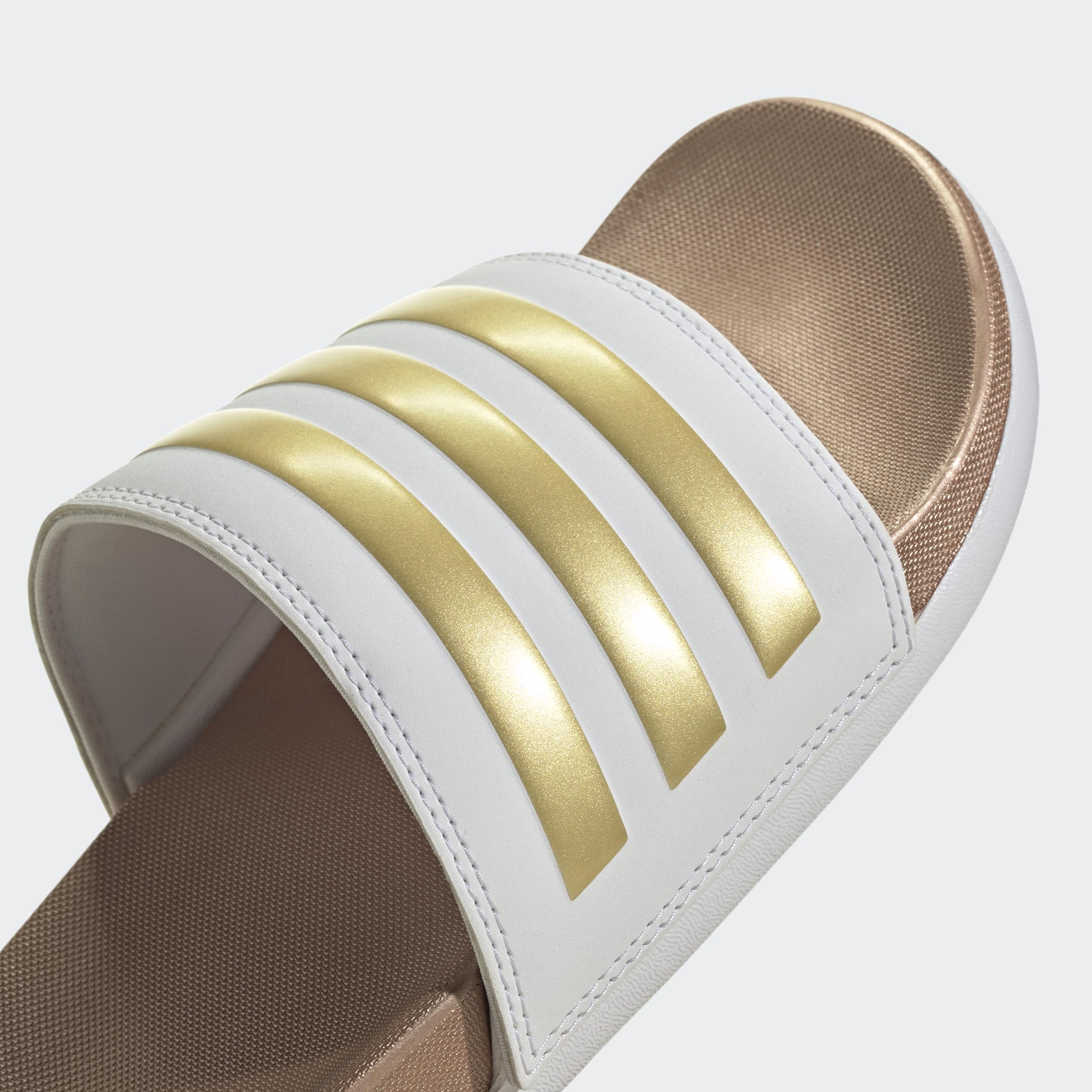 **Adidas Women's Adilette Comfort Slides - Lightweight & Cushioned Sandals for Pool, Beach, Gym & Lounge**