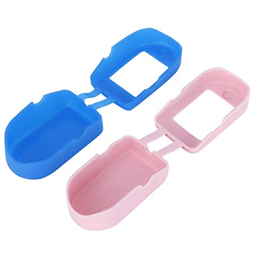 Premium SpO2 Monitor Case - Durable & Scratch-Resistant Blood Oxygen Tracker for iPhone & Android (Blue/Pink) | Health Monitoring, Fitness Tracking, Sleep Apnea Detection | Ideal for Hiking, Gym Workouts, Travel & Outdoor Adventures | Perfect for Athletes, Travelers & Health Enthusiasts