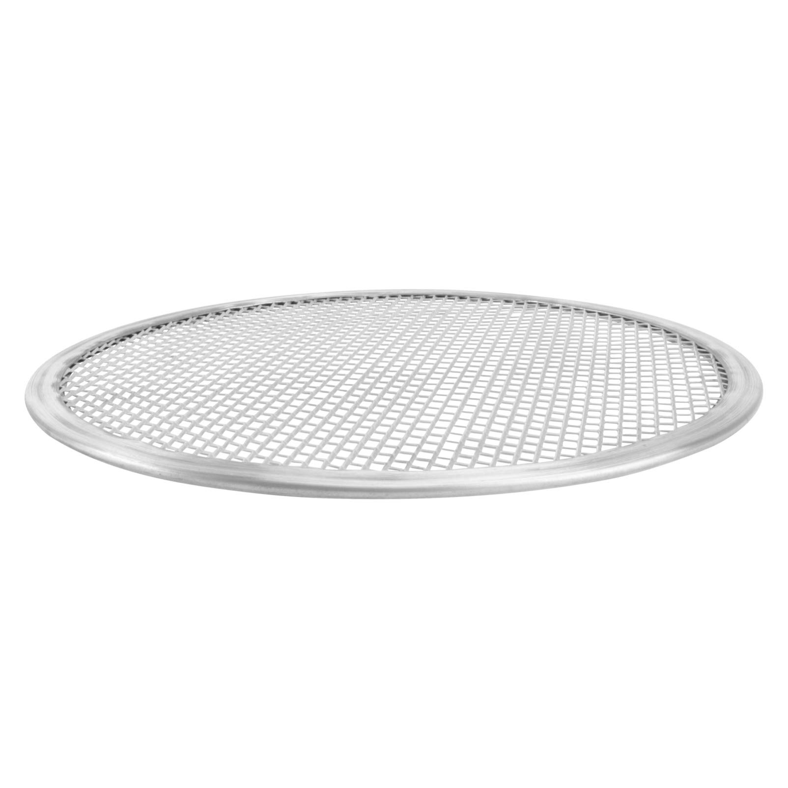 Non-Stick 11-Inch Aluminum Pizza Crisper Pan - Thickened Baking Mesh for Perfect Homemade Pizza, Bread & Pastries | Ideal for Oven, Grill & BBQ | Durable & Easy Clean Bakeware