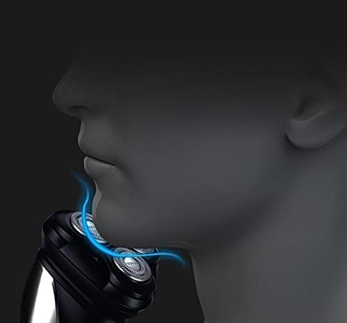Men's Electric Razor - Rechargeable Rotary Shaver with Washable Head & USB-C Fast Charging (1 Hour) - Perfect for Travel, Daily Shaving & Gift Giving
