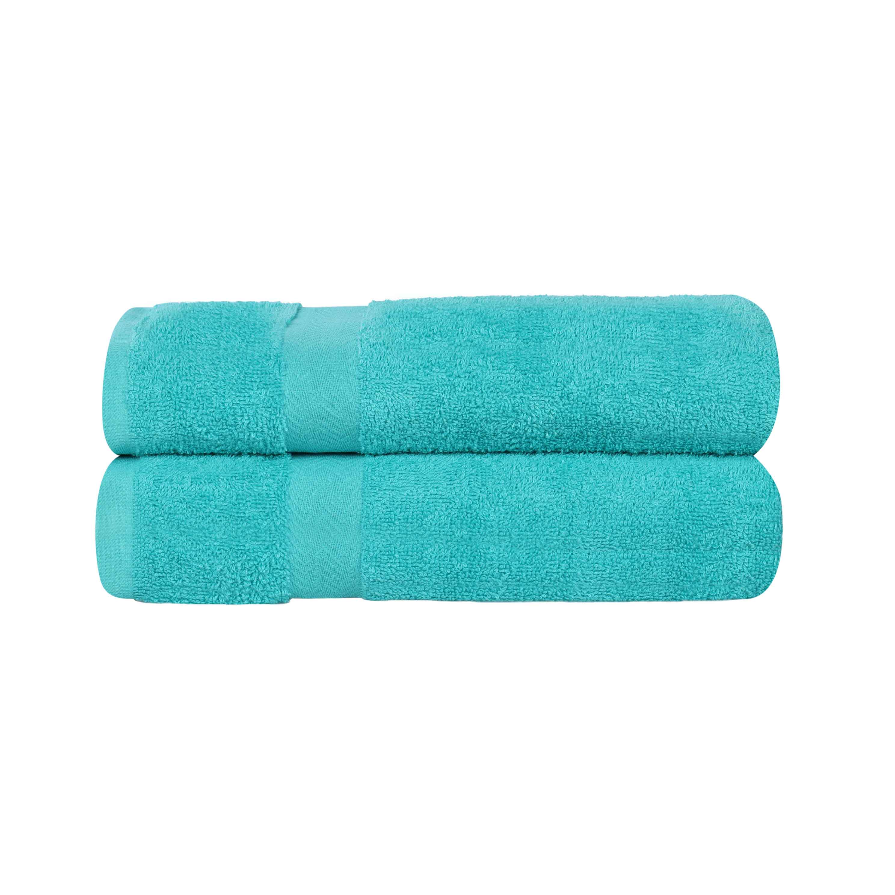 Franklin Eco-Friendly Organic Cotton 2-Piece Bath Sheet Set | Ultra Soft & Absorbent Towels for Spa, Beach & Luxury Bathroom Use
