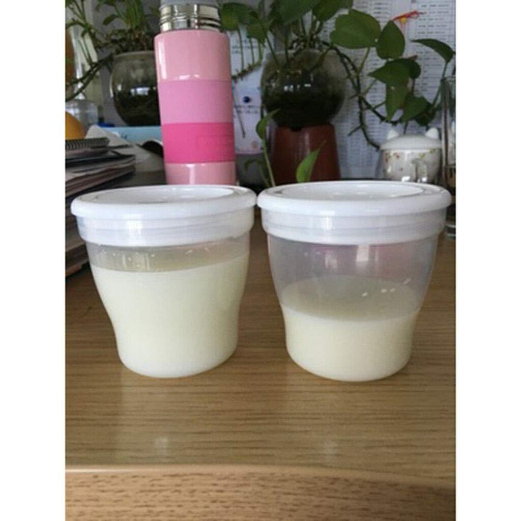 BIG BOOM® 4-Pack Baby Food Storage Containers - Mini Freezer-Safe Weaning Cups with Lids - BPA-Free Meal Prep & Freezing Boxes for Infant Puree, Snacks & Breast Milk Storage - Perfect for Daycare, Travel & Home Use