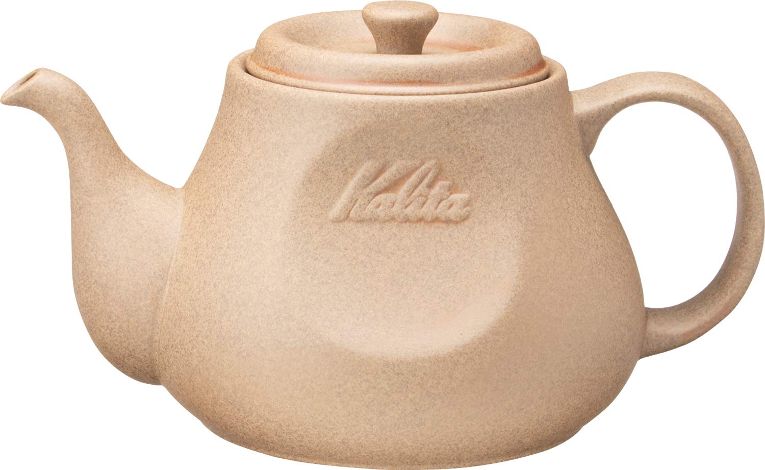 Premium Kalita HASAMI & #35199 Ceramic Coffee Pot - 23.7oz (700ml) Japanese Sandstone Drip Brewer - Brown Hasami Ware for Pour Over Coffee Making - Perfect for Home Brewing, Cafes & Gift Giving