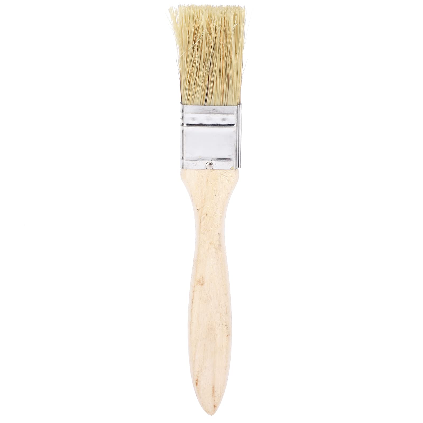 Marhynchus 20Pcs 25mm Paint Brush Set - Artificial Fur Flat Brushes with Wood Handle for Walls, Ceilings & Stains - Perfect for Home Painting, DIY Projects & Professional Use