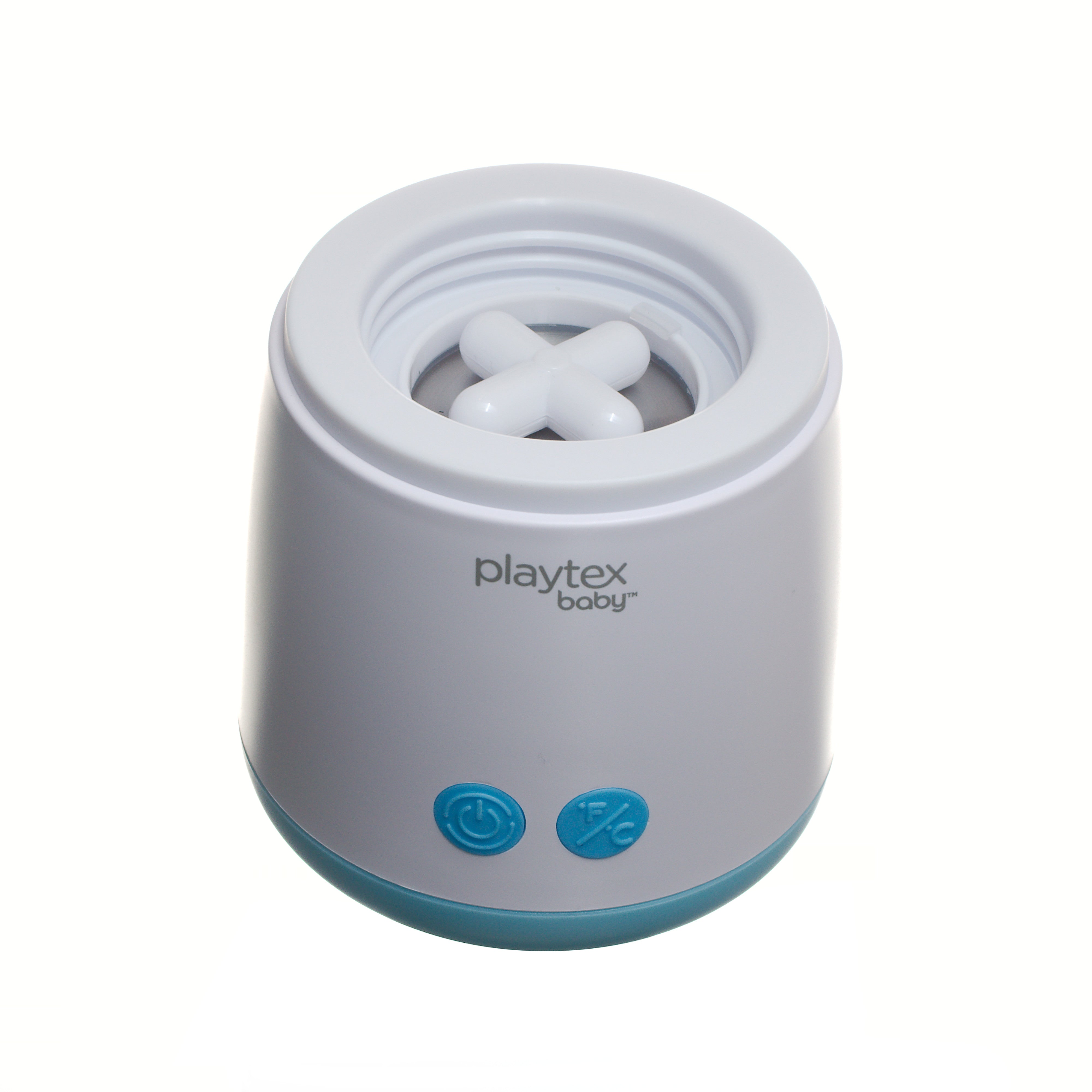 Playtex Vortex Rechargeable Baby Bottle Warmer - Fast & Even Heating with Built-In Mixing Swirl Technology for Breast Milk & Formula - Perfect for Night Feedings & On-the-Go Parents