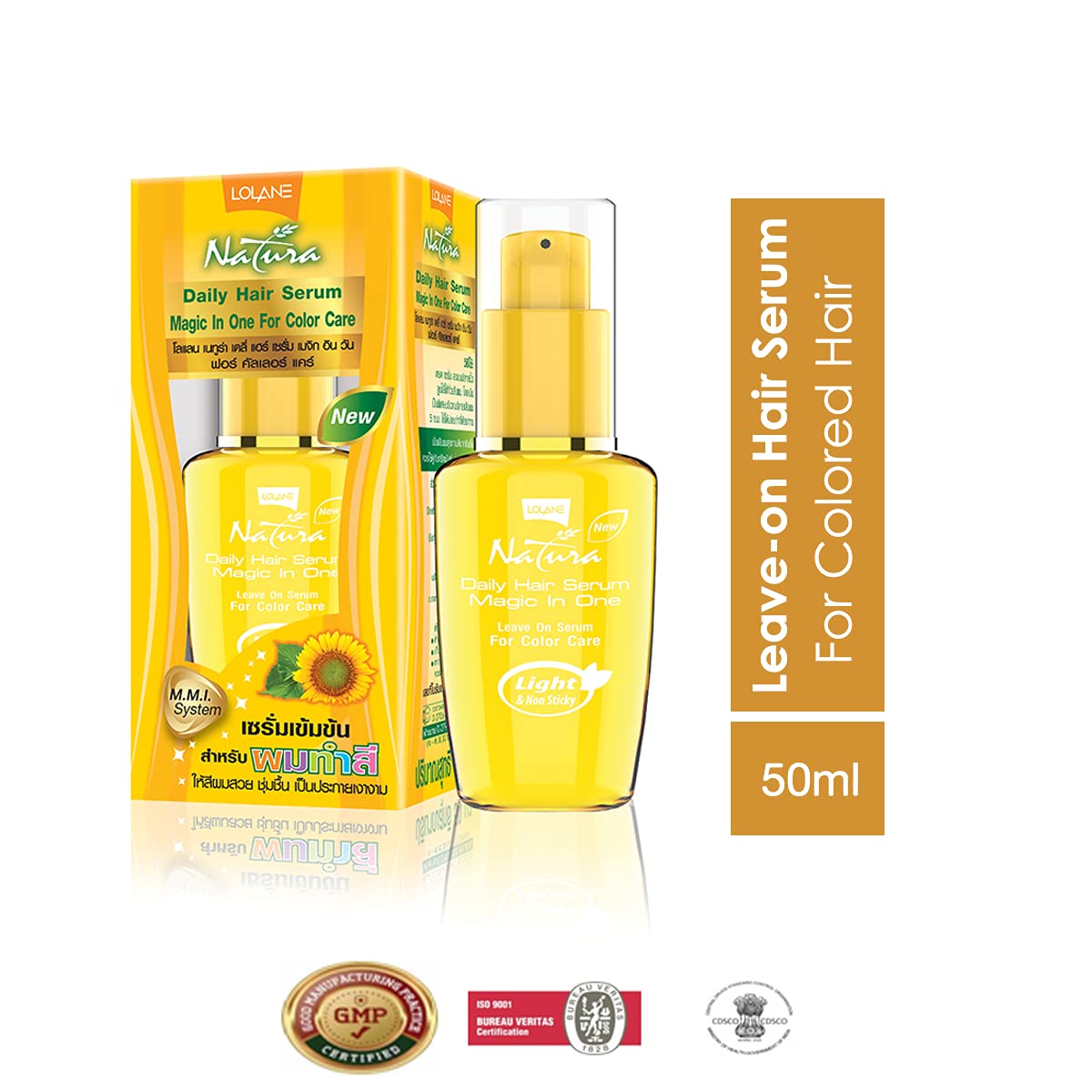 Daily Hair Serum Magic in One 50ml - Color Protection & Repair for Colored Hair | Perfect for Post-Dye Care & Daily Hydration