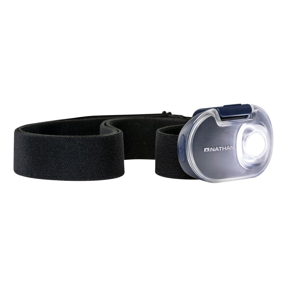 Nathan Luna Fire 250 RX Running Light - High Visibility Chest & Waist LED Light for Night Jogging, Cycling, Hiking & Outdoor Safety Gear