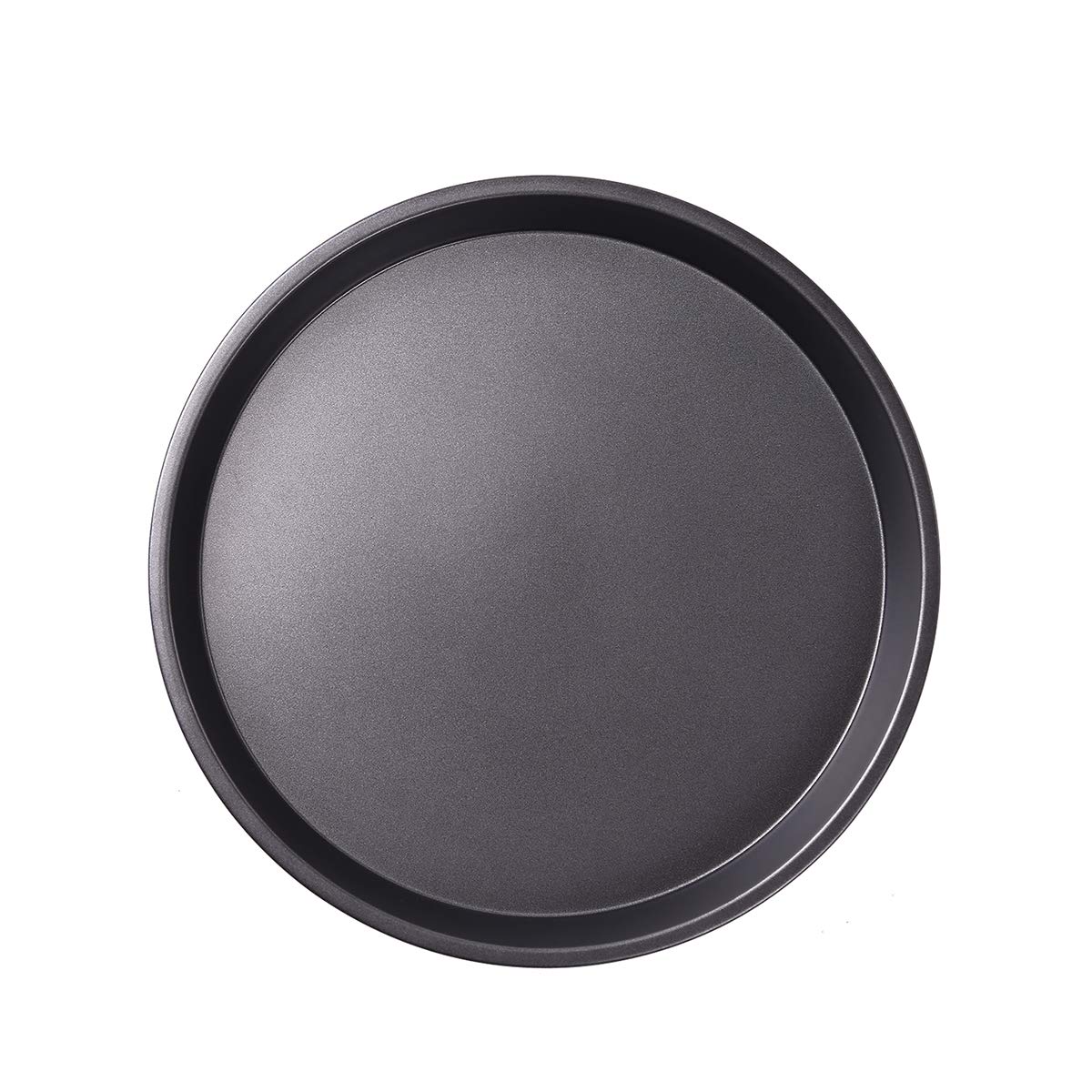 Non-Stick 8 Inch Round Pizza Pan - YOOJIA Premium Pizza Baking Sheet & Tray for Oven, Perfect for Homemade Pizza, Cookies & Baking - Durable Black Bakeware Kitchen Accessory (Great for Family Pizza Nights & Party Cooking)