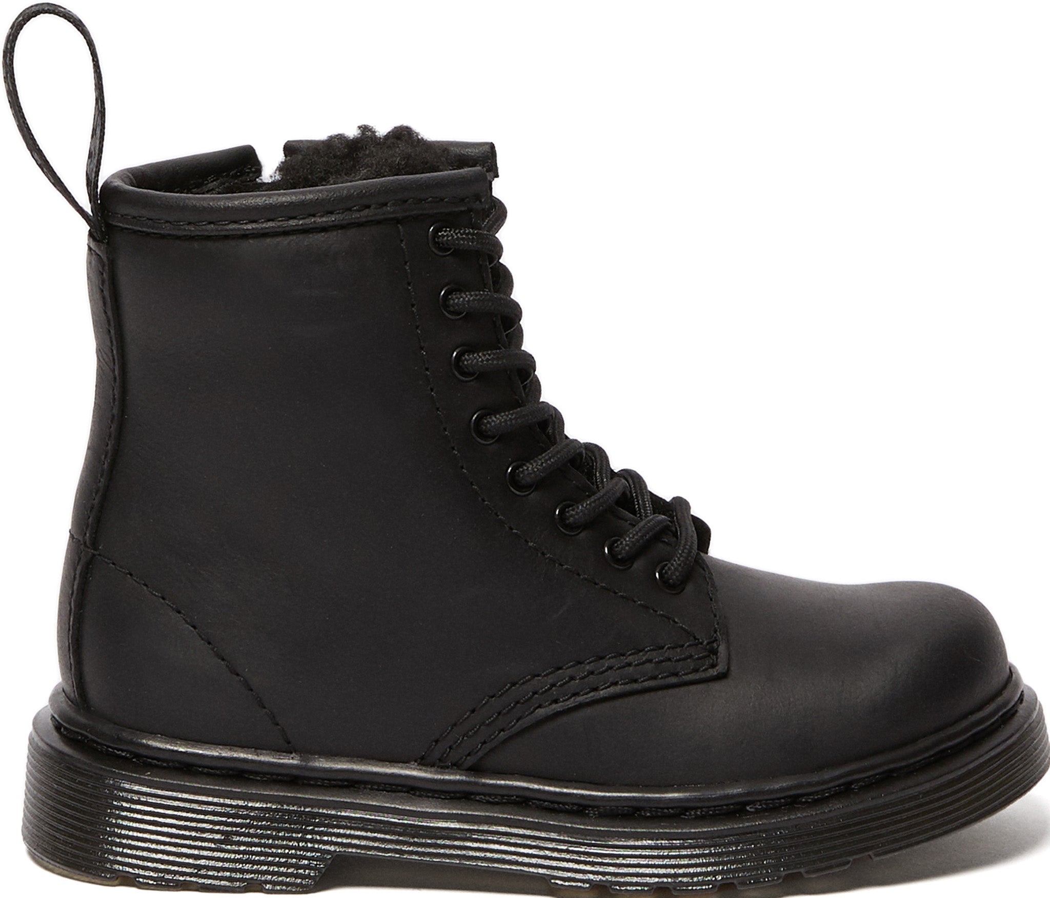 1460 Serena Leather Faux Fur Lined Boots for Toddlers - Warm Winter Snow Boots for Girls & Boys - Perfect for Cold Weather & Outdoor Play