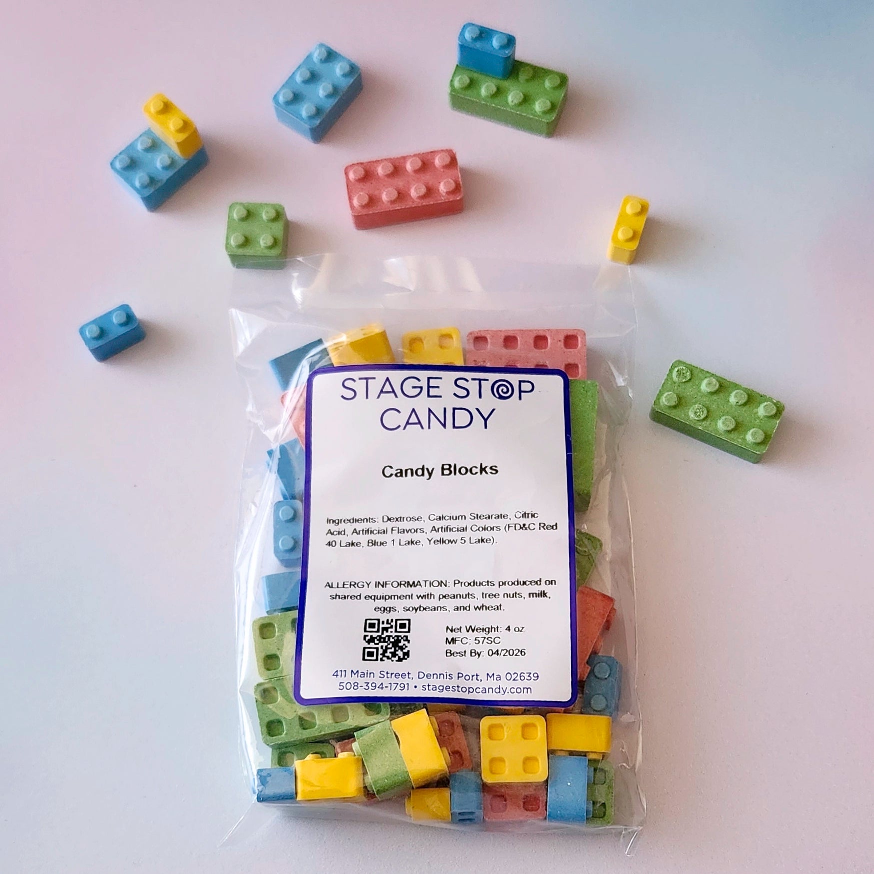 Colorful Candy Building Blocks for Kids - Creative STEM Educational Toy for Toddlers & Children - Perfect for Birthday Gifts, Classroom Activities & Party Favors