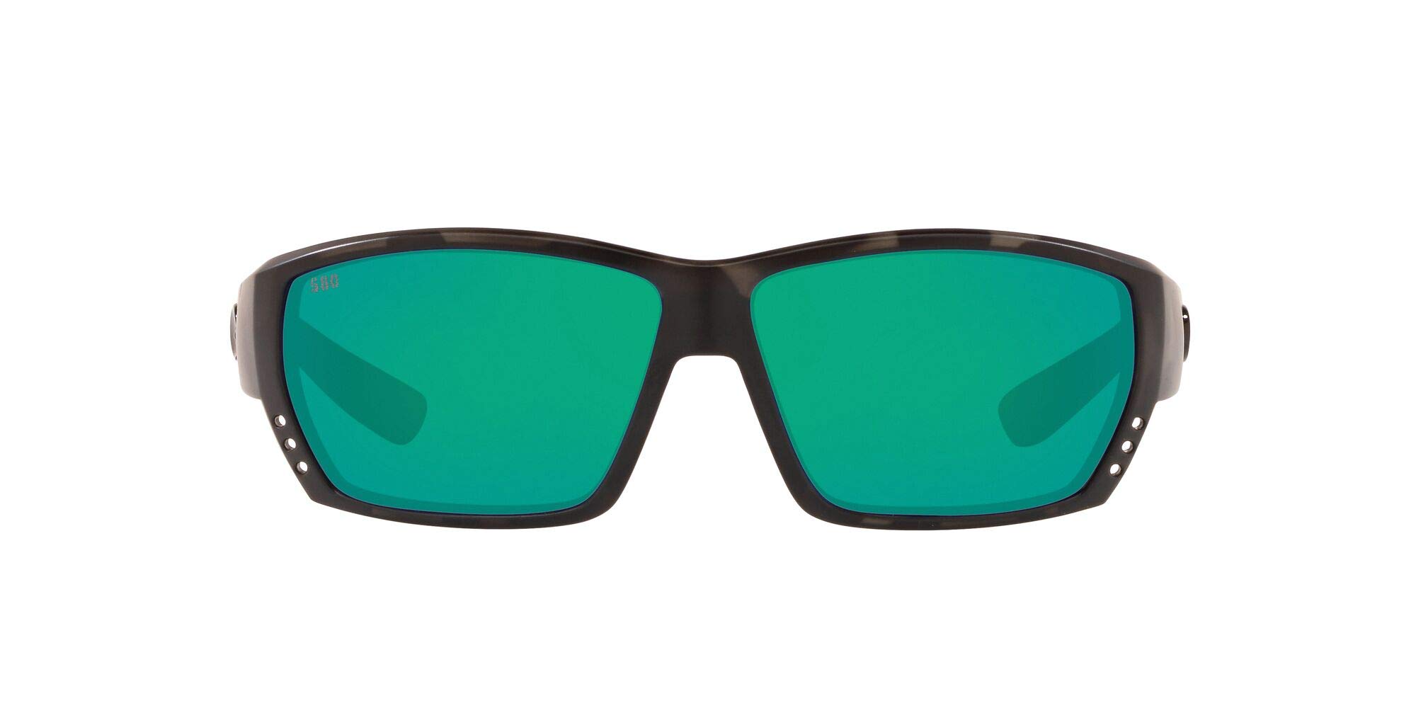 Costa Del Mar Men's Tuna Alley Rectangular Polarized Sunglasses - UV Protection, Durable Frame for Fishing, Driving & Outdoor Activities
