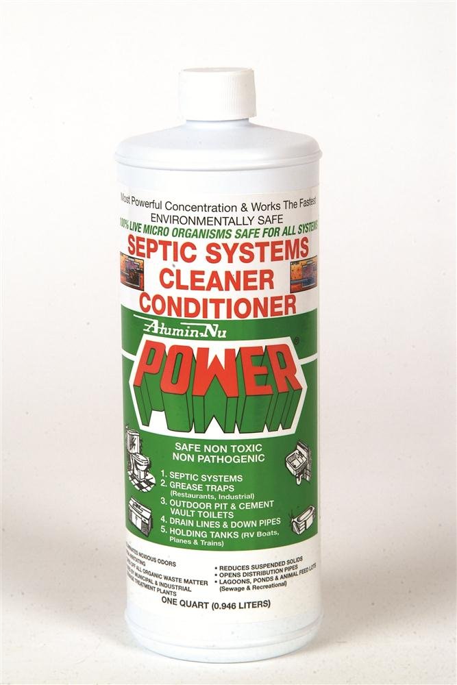 **Power Septic Cleaner 1 Gallon – Fast-Acting Septic Tank Treatment for Clogs & Odor Control – Ideal for Home, RV & Marine Use**