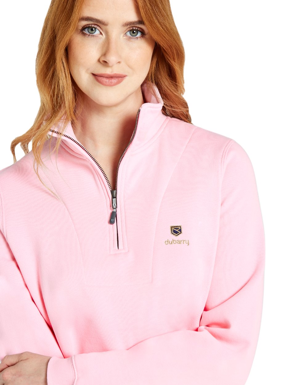 Dubarry Women's Castlemartyr Quarter Zip Sweatshirt - Soft Fleece Pullover for Outdoor Activities & Casual Wear