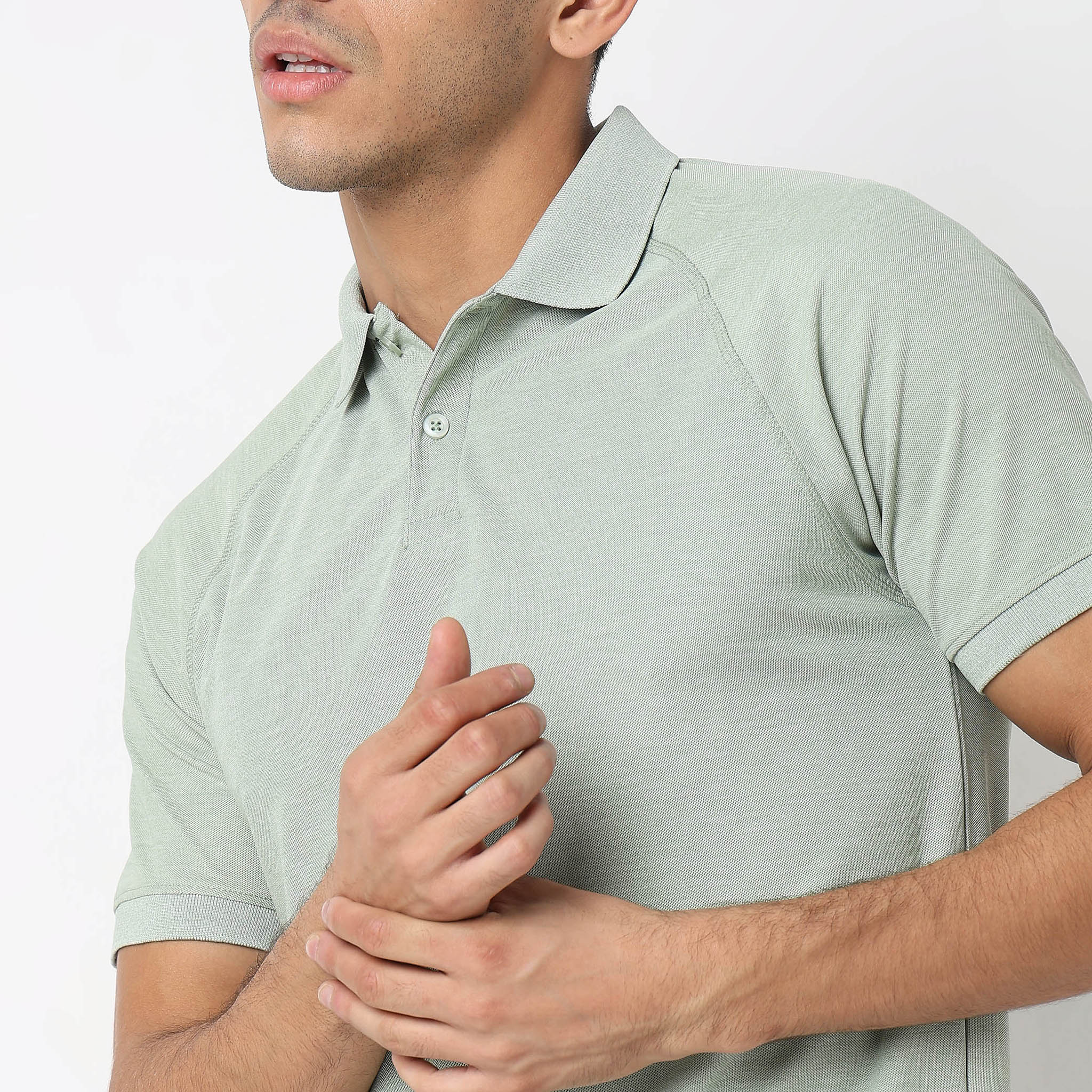 AirDry Pro® Regular Fit Solid Polo Shirt for Men - Moisture Wicking Quick Dry Golf & Casual Wear - Perfect for Sports, Office & Outdoor Activities