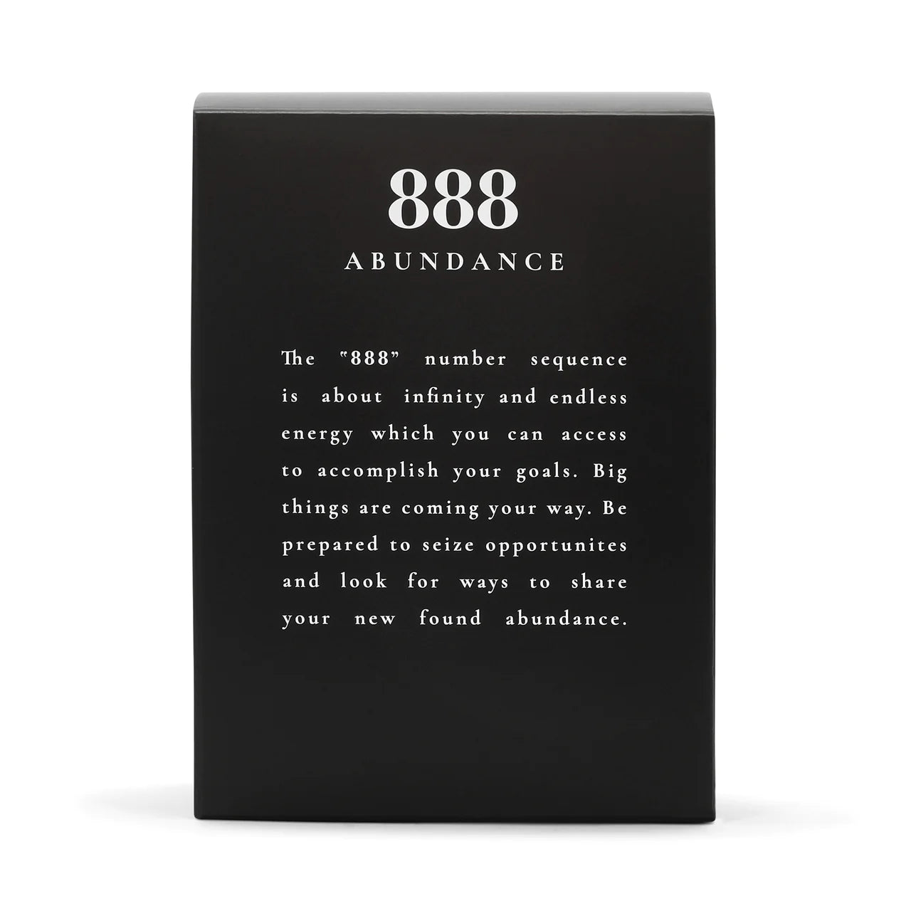 888 Abundance Candle - Prosperity & Good Luck Scented Candle for Home, Meditation, Feng Shui & Spiritual Blessings | Perfect for Gifting, Relaxation & Positive Energy