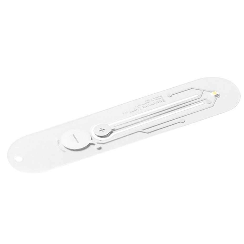 LED Desk Lamp for Office & Reading - Portable Night Light with 4000K Eye-Care, 72H Battery Life - Thin Transparent Bookmark Design - Perfect for Bookworms, Kids Bedside, Study Table & Late-Night Reading