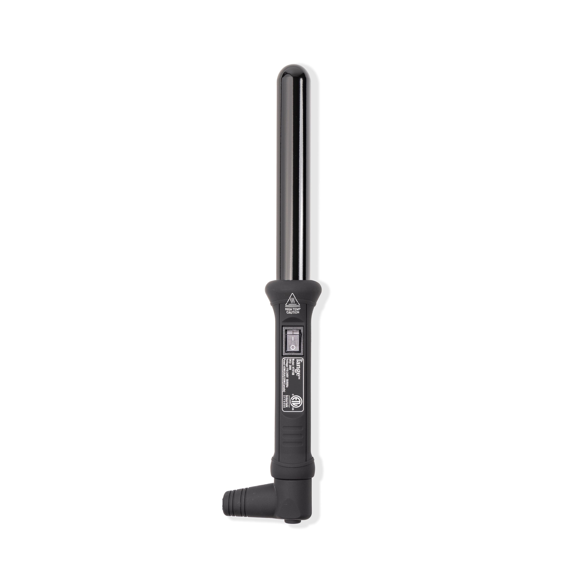 Ondulé Ceramic Tourmaline Curling Wand - 25mm Hair Curling Iron for Beach Waves & Loose Curls - Perfect for Home Styling & Salon Use