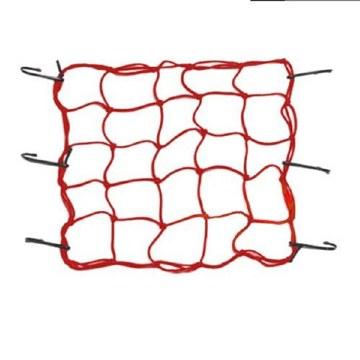 Motorcycle Cargo Net - Heavy Duty Bungee Stretchable Luggage Mesh for Secure Transport - Perfect for Motorcycle, ATV, Scooter & Bike Accessories