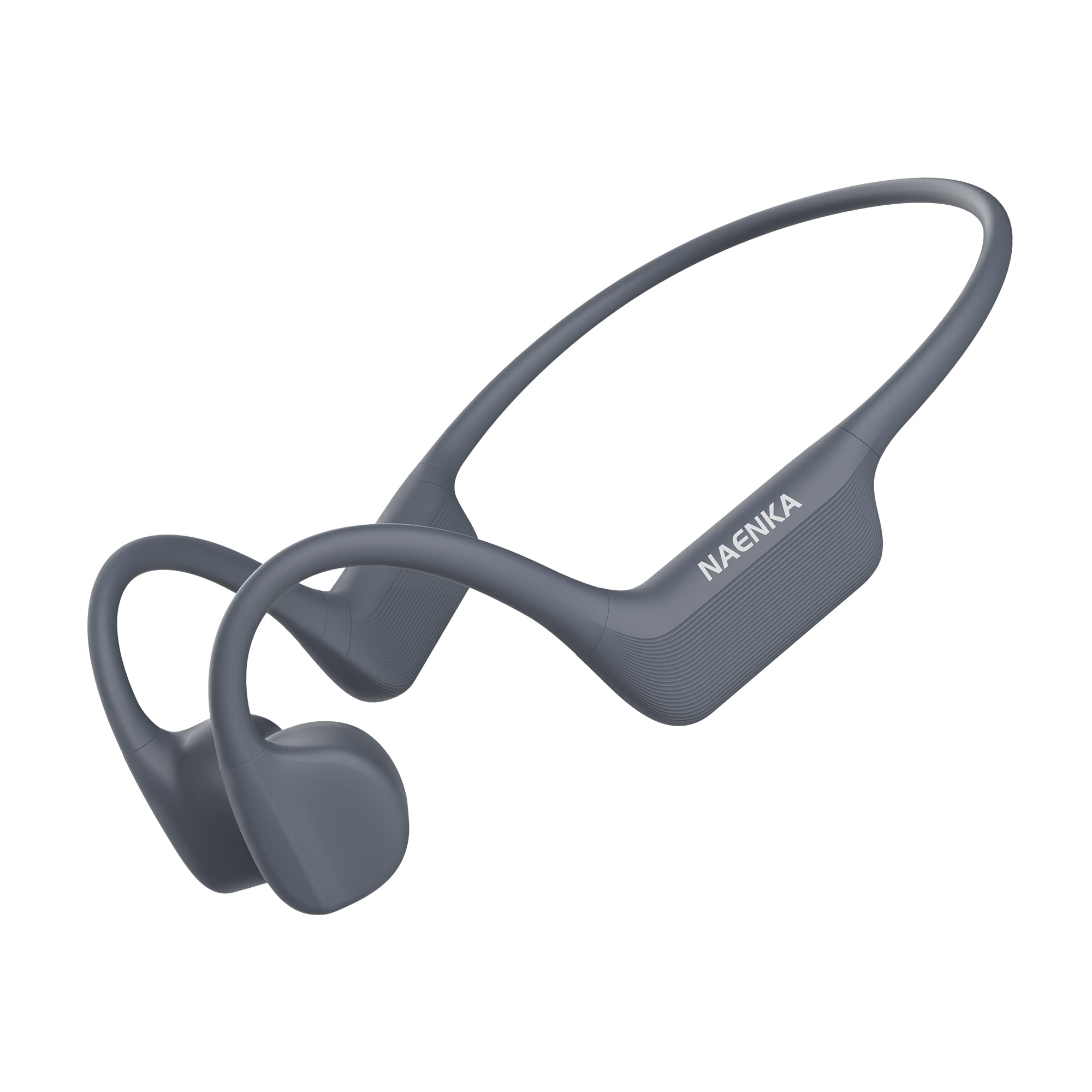 Naenka Runner Neo Bone Conduction Headphones - Bluetooth 5.2 Open Ear Wireless Headphones with Dual Mic, IP66 Waterproof & Wireless Charging - Perfect for Running, Cycling, Gym Workouts & Outdoor Sports