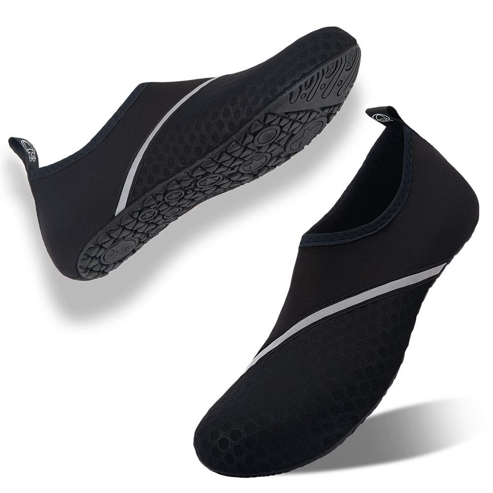 **Men's & Women's Quick-Dry Water Shoes - Barefoot Beach & Pool Shoes for Surfing, Swimming, Yoga & Water Sports | Lightweight Aqua Socks for Outdoor Activities**