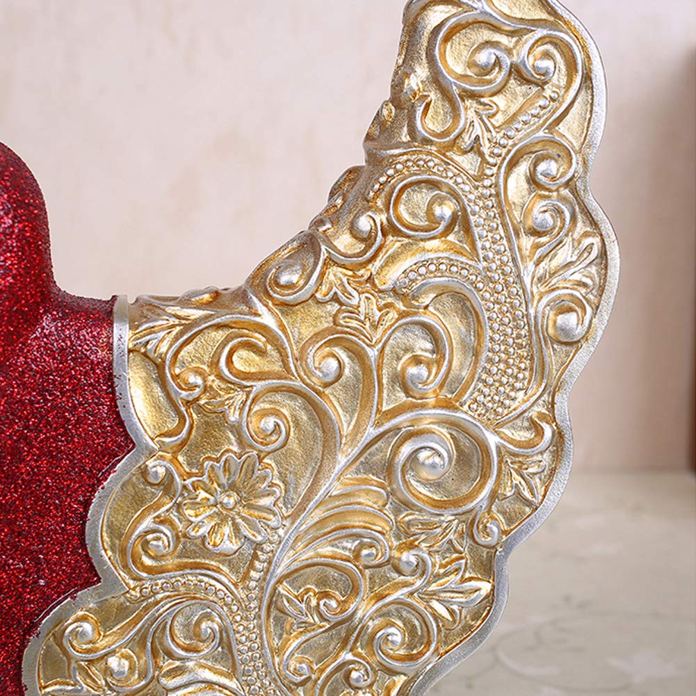 Peacock Goddess Dance Girl Resin Statue - Handcrafted Home Decor Sculpture, Elegant Figurine for Living Room & Office | Unique Gift for Dance Lovers & Collectors
