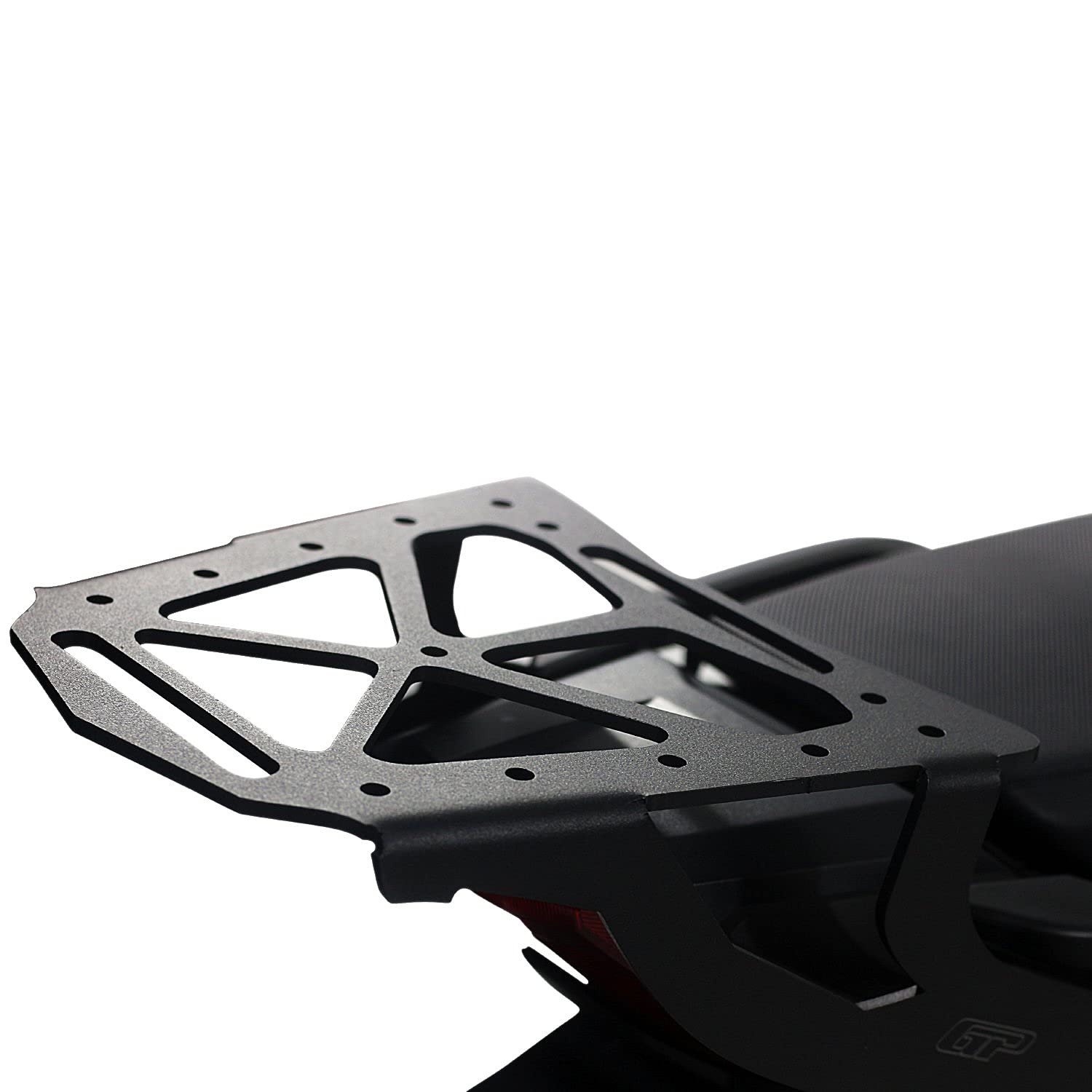 Black Rear Luggage Rack for Honda NC750X (2021-2024) - Heavy Duty Motorcycle Cargo Carrier for Touring & Commuting