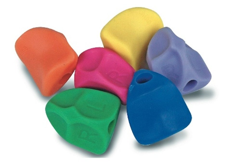 The Classics Solo Grip Ergonomic Pencil Grips - Pack of 200 for Classroom & Homeschool Use - Assorted Colors (TPG-171) - Improve Handwriting & Reduce Hand Fatigue for Kids & Adults