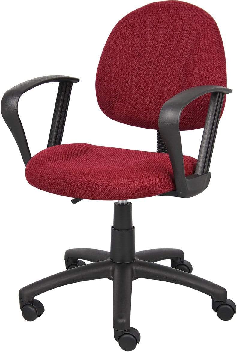 Boss Deluxe Ergonomic Posture Chair with Loop Arms [B317 BE] - Perfect for Office, Home & Gaming Comfort