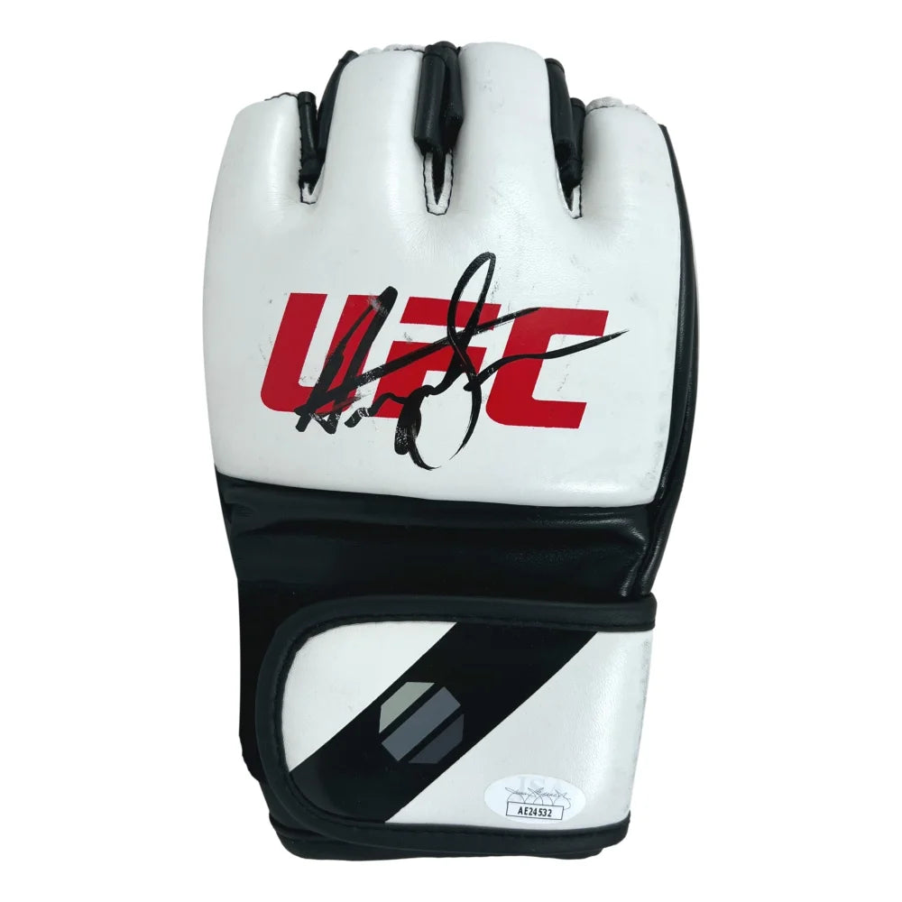 Henry Cejudo Signed UFC Glove with COA & JSA Authentication - Official Autographed Collectible for UFC Fans & Sports Memorabilia Enthusiasts