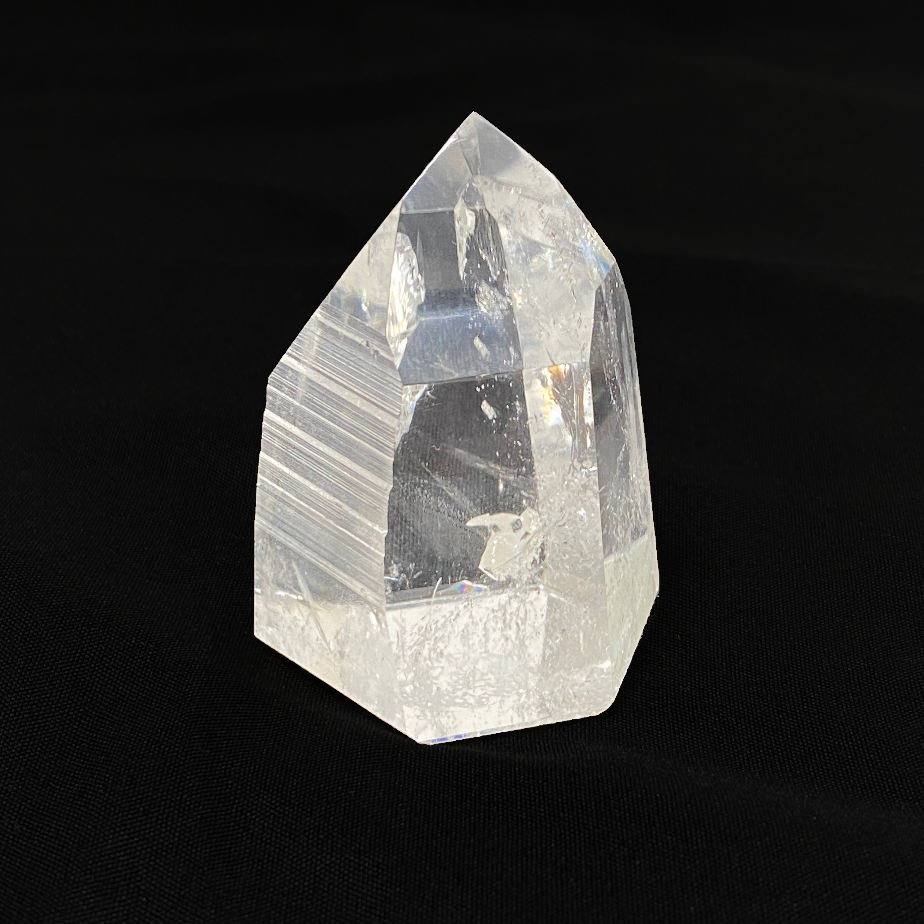 Lemurian Seed Crystal Polished Point - 118g 57x43mm LSQ 22 - Healing Stone for Meditation, Energy Work & Spiritual Growth