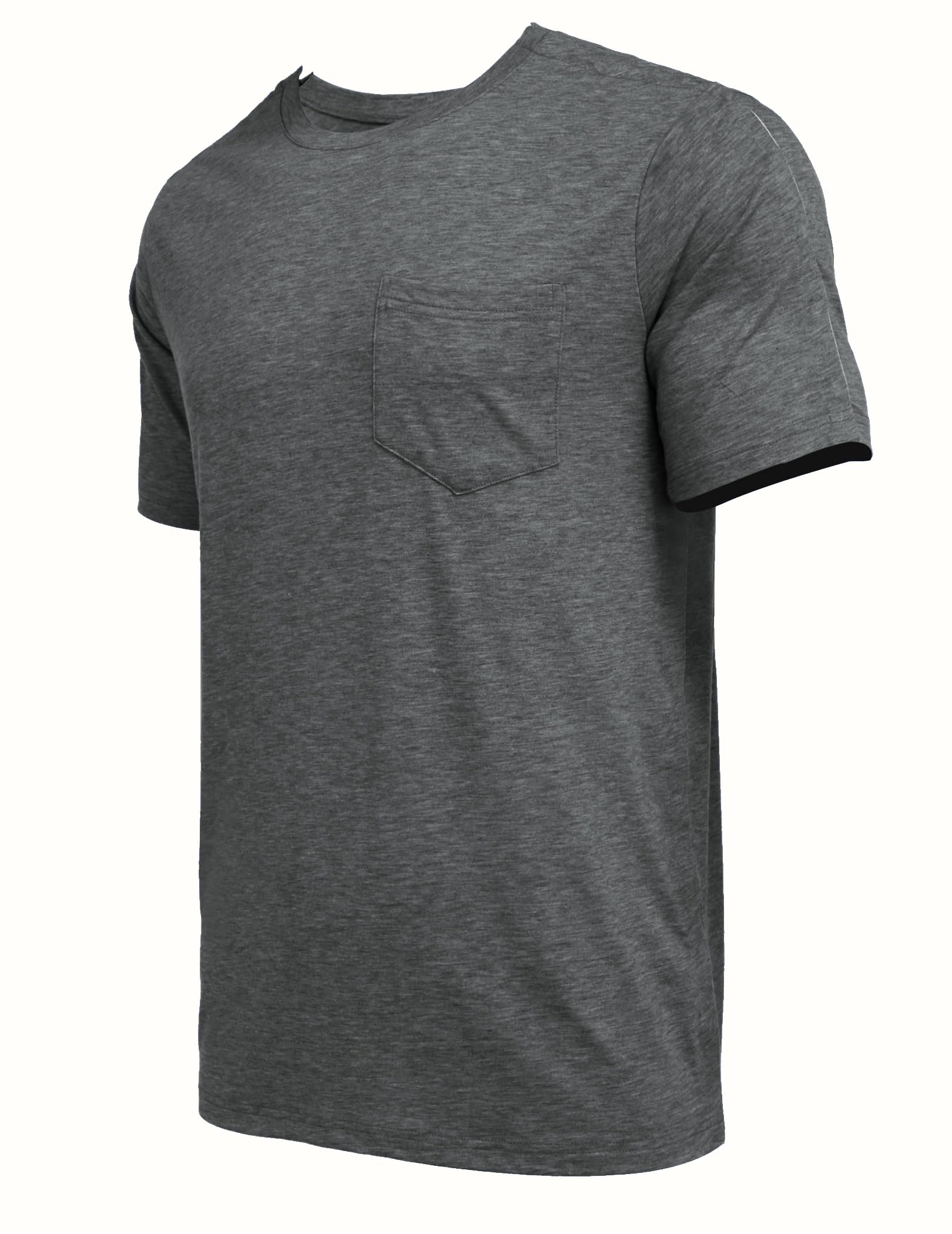 Deyeek Men's Post Shoulder Surgery Shirts - Easy Tear Away Short Sleeve Full Open Side Snap Shirt for Recovery & Chemo Patients - Comfortable Adaptive Clothing for Shoulder Injury, Physical Therapy & Hospital Wear