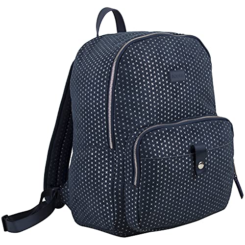 Navy/Glitter Dots