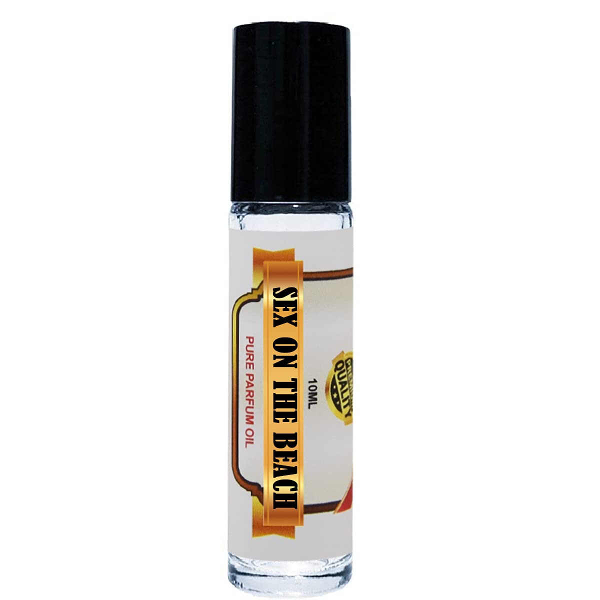 Premium Unisex Fragrance Oil Roll-On - 10ml Pure Parfum, Sex On The Beach Scent - Long Lasting Perfume for Women & Men - Perfect for Date Night, Parties & Everyday Wear