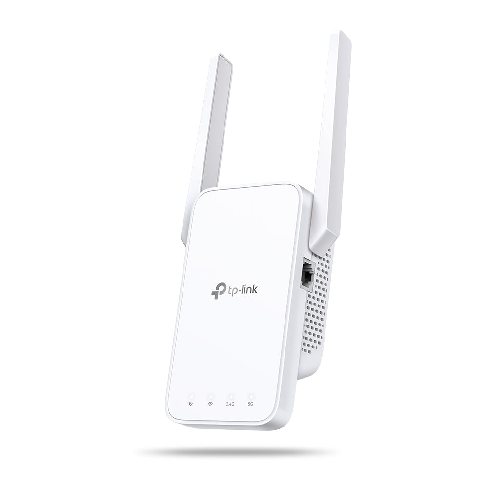 AC1200 Dual Band Mesh WiFi Extender - High Speed Wireless Internet Booster for Home & Office - Seamless Coverage for Gaming, Streaming & Smart Devices