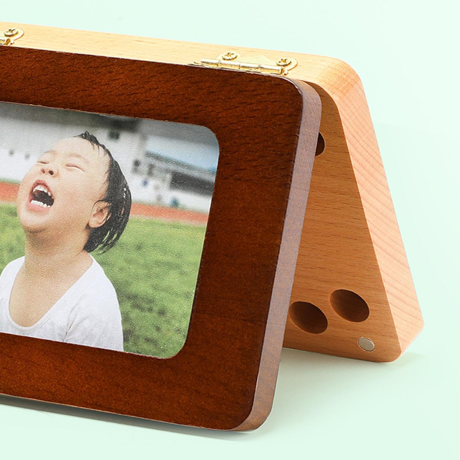 Wooden Baby Tooth Keepsake Box for Boys & Girls - First Tooth Organizer & Memory Storage - Perfect for Toddler Teeth Collection & Milestone Preservation - Nursery Decor & Childhood Memorabilia Display