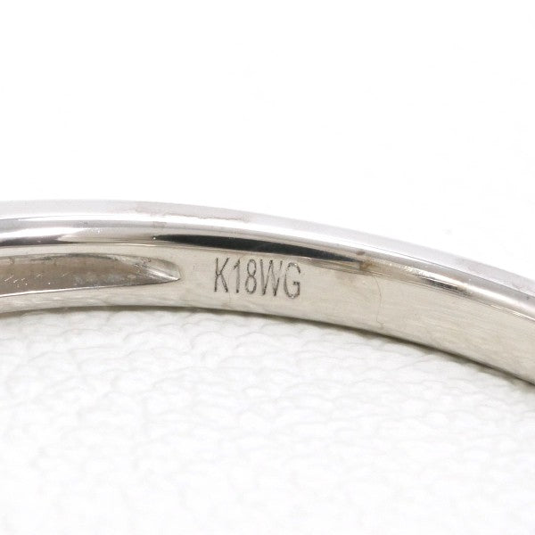 18K White Gold Diamond Ring for Women - Elegant Solitaire Engagement & Wedding Band - Perfect for Proposals, Anniversaries, and Special Occasions