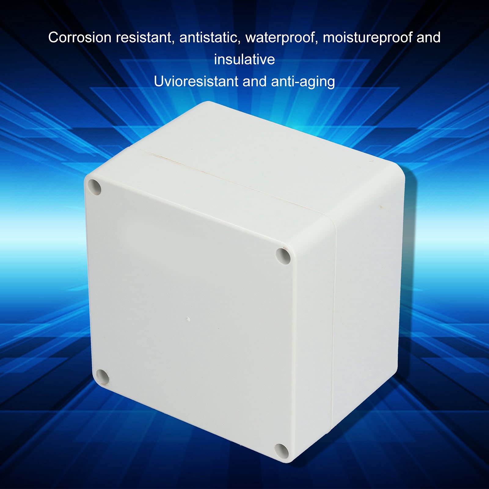 Multifunction Electrical Junction Box - Waterproof ABS Outdoor Enclosure with Elegant Design for Home & Industrial Wiring Projects