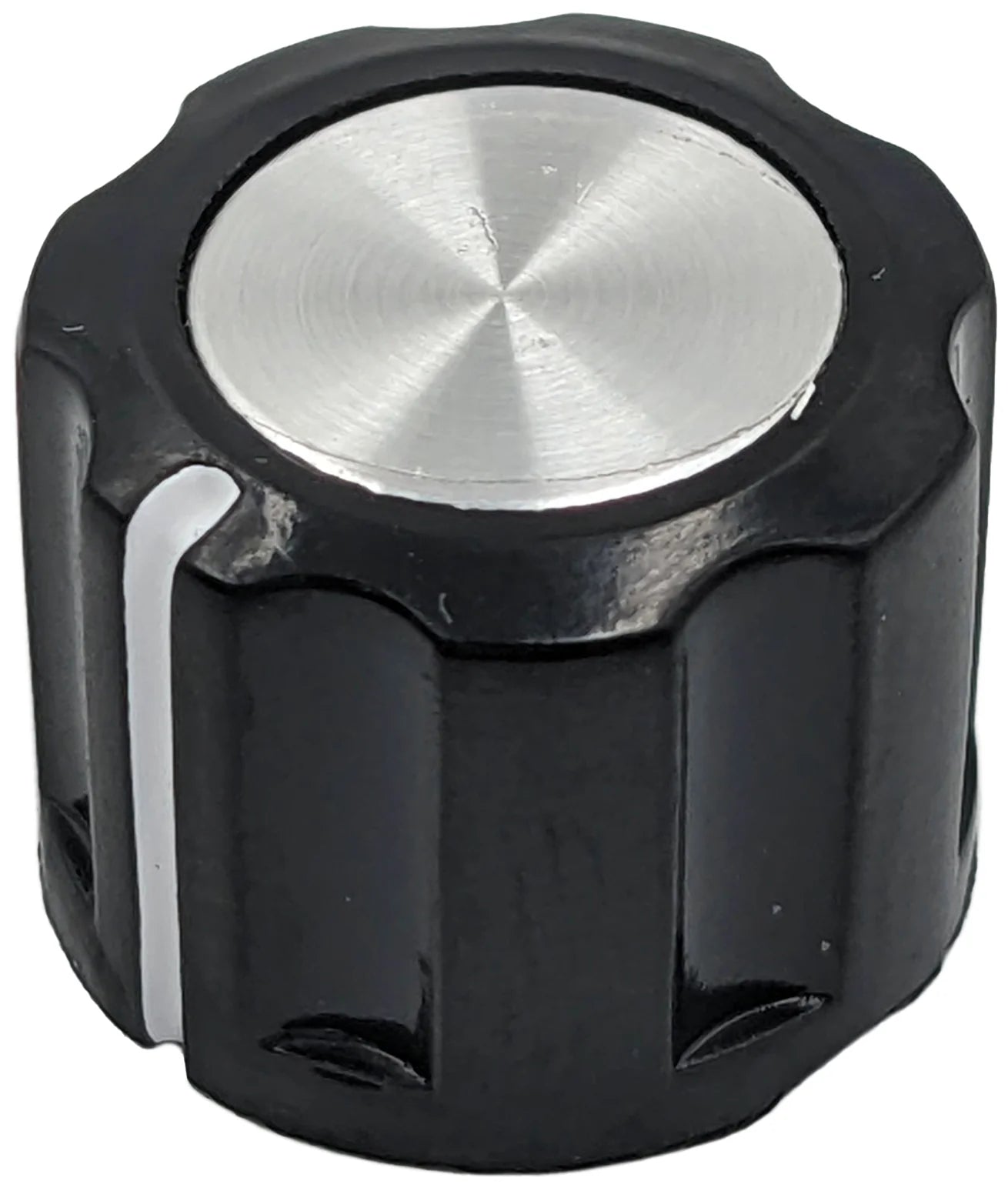 Fluted 0.58 Inch Control Knob for 1/4