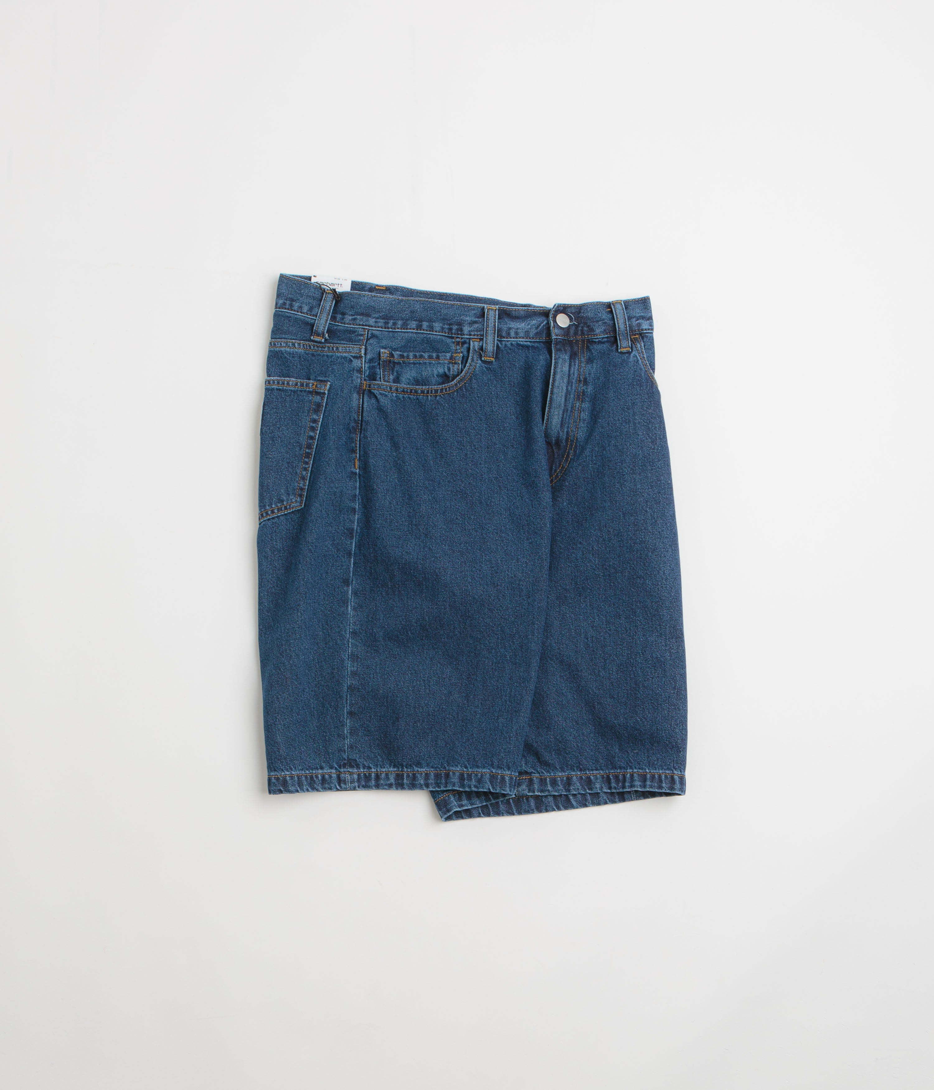 Carhartt Landon Shorts for Men - Blue Stone Wash Denim Work Shorts | Durable & Comfortable for Outdoor Work, Hiking & Casual Wear