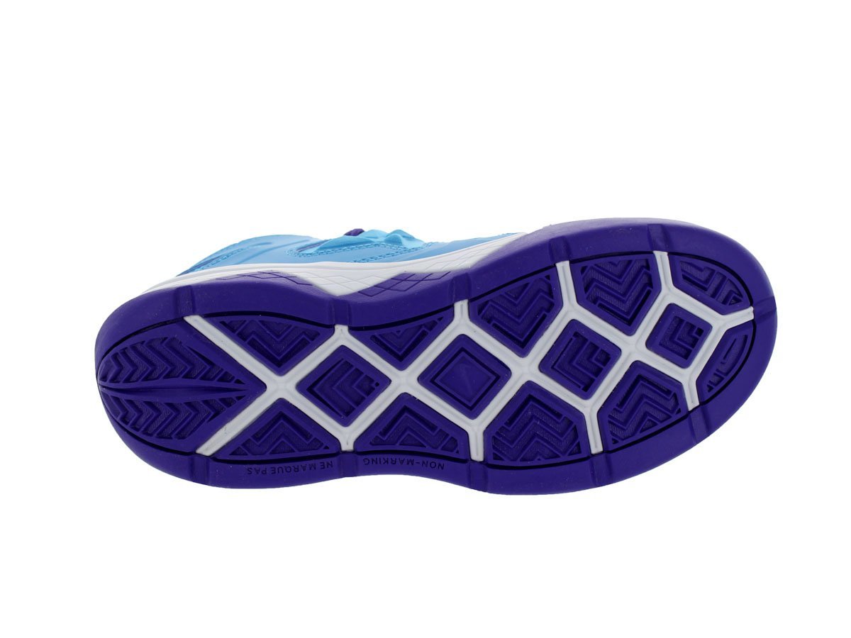 Nike Kids Soldier 7 PS VVD Basketball Shoes - Boys' Size 13 US - Black/Metallic Silver/White/Court Purple - Lightweight & Durable for Indoor/Outdoor Play - Perfect for School, Training & Games