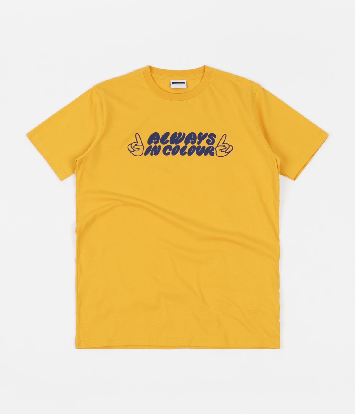 Always in Color Hands T-Shirt - Soft Cotton Short Sleeve Graphic Tee for Men & Women | Mango | Perfect for Casual Wear, Street Style & Everyday Outfits